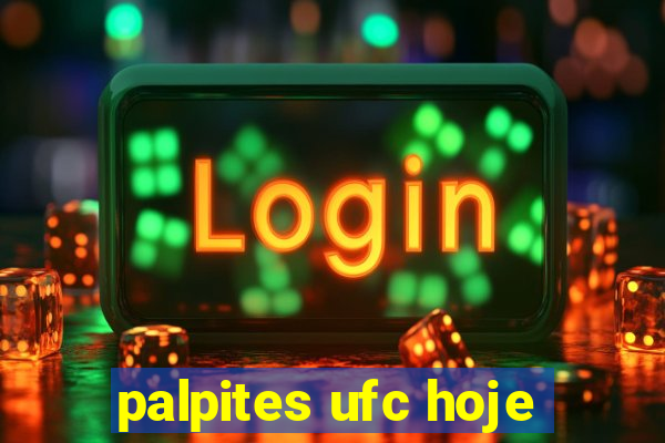 palpites ufc hoje